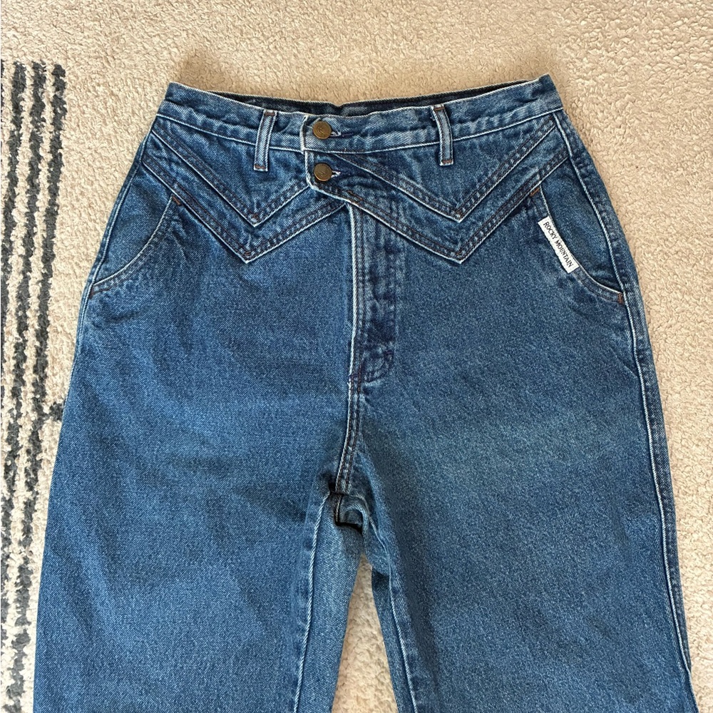 Rockies High Rise Blue Jeans